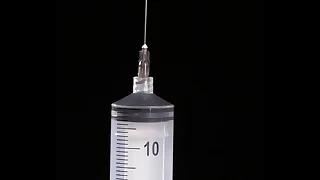 Making of fake tits&colon; filling of expander silicone breast implant with regard to saline secure twice its prescribed size